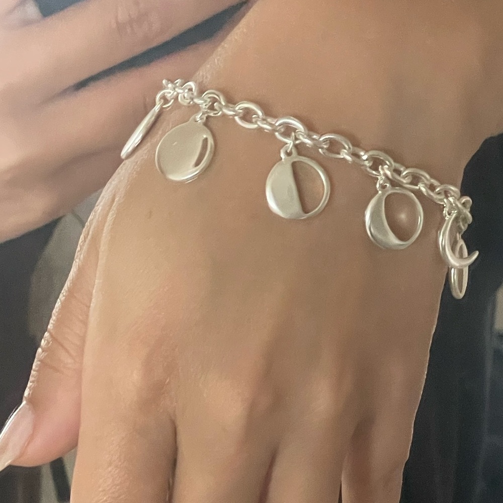 Lucky Brand moon 🌙 phases earrings & bracelet SET!